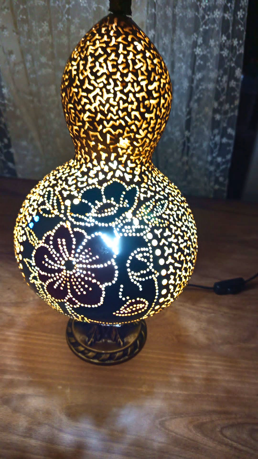 Gönül Çiçeği Su Kabağı Abajur