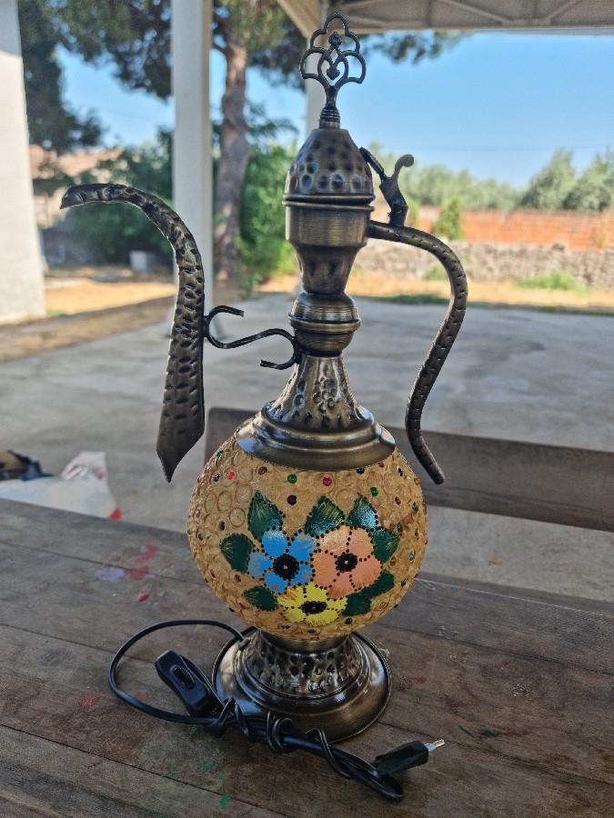 NUR-İ HAYAT - Işıklı Su Kabağı İbrik